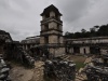 W ruinach miasta Majów pod Palenque; Meksyk