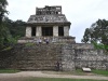 W ruinach miasta Majów pod Palenque; Meksyk