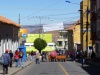 Uliczna blokada podczas jednego ze strajków w Potosí; Boliwia