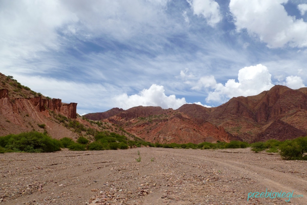 W drodze do El Cañón del Inca - Tupiza; Boliwia