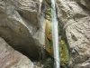Wodospad przy Ushua - najgłębszej części kanionu Cotahuasi; Peru