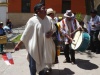 Indianie tańczący wokół kopca soli - w Potosí; Boliwia